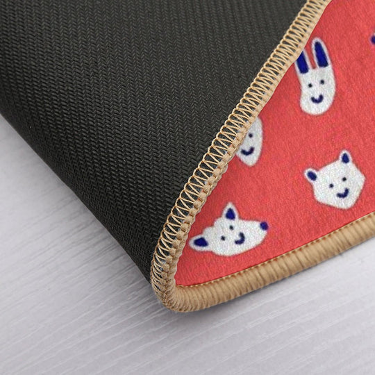 Cuties in Red  Rapid-Drying Bath Mat