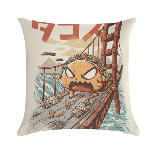Takaiju Soft Easy Maintenance Throw Pillow
