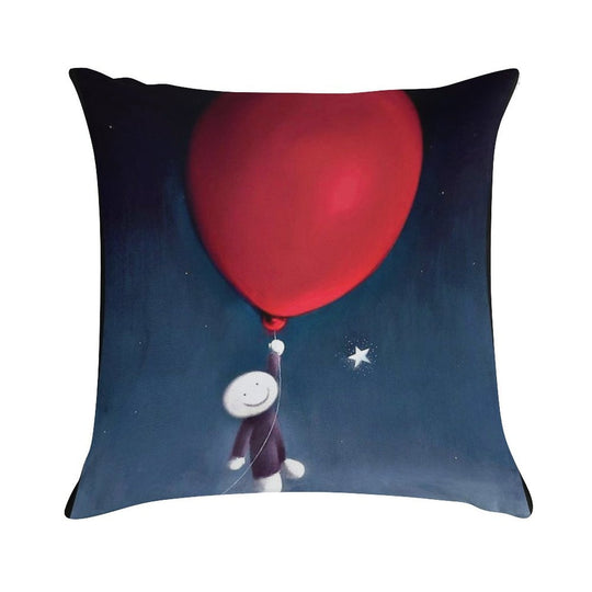 Doug Hyde Soft Luxury Feel Throw Pillow