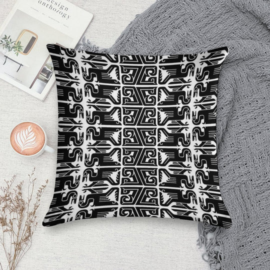 Bronze Age Microraptor Soft Durable Construction Throw Pillow