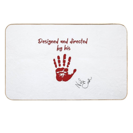 Nick Cave - Red Right Hand  Pet-Safe Bath Mat