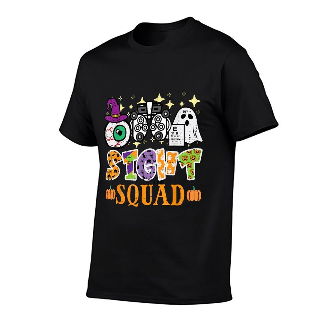 Halloween Optometrist Sight Squad Optometry Costume Women  Cotton T-Shirt
