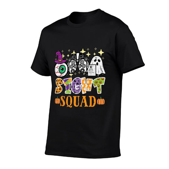 Halloween Optometrist Sight Squad Optometry Costume Women  Cotton T-Shirt