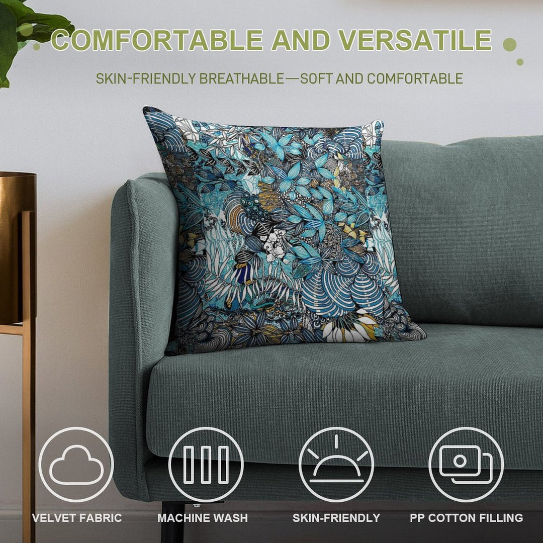 Sky Soft Shrink-Resistant Throw Pillow