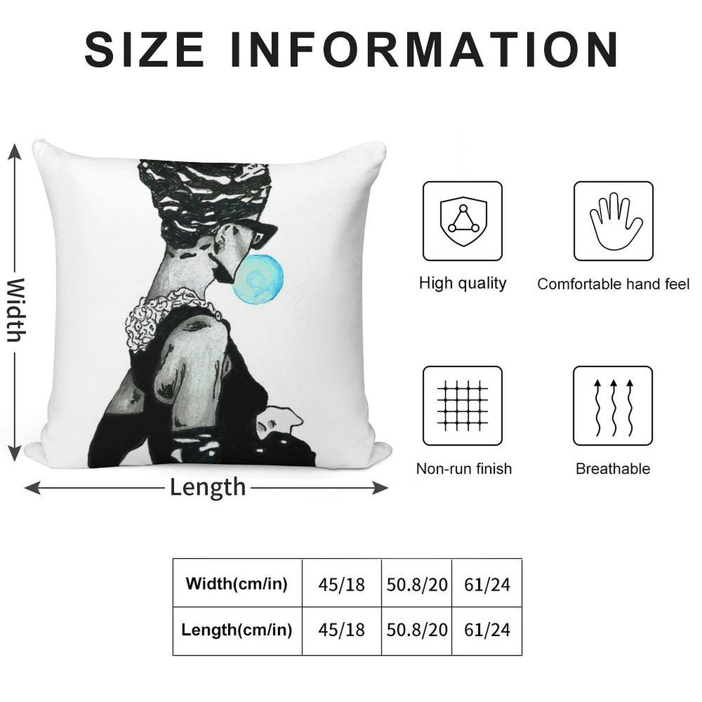 Audrey Hepburn at Tiffany's 3 Soft Easy Maintenance Throw Pillow