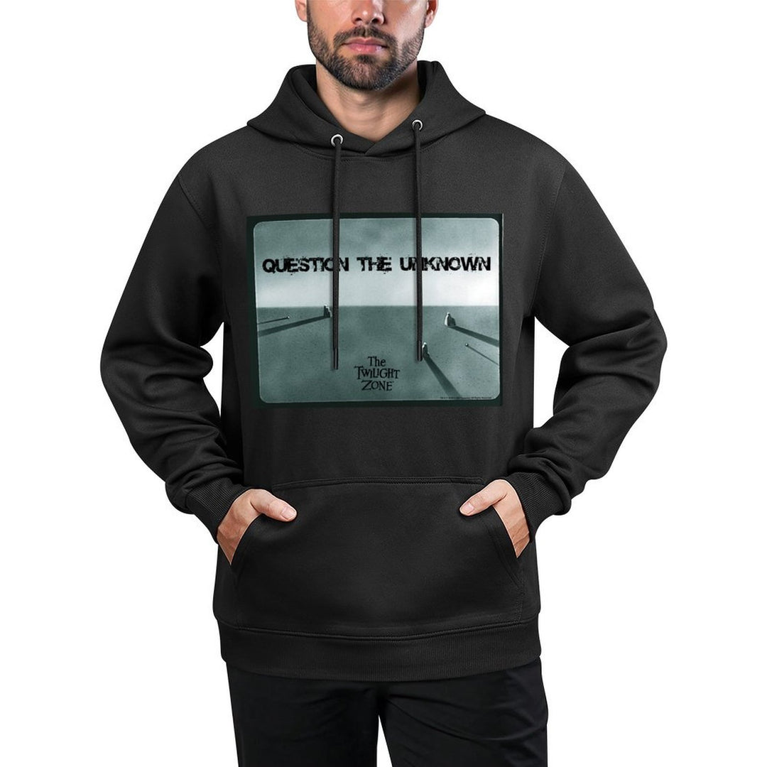 The Twilight Zone Question The Unknown Epic Poster Pilling-Resistant Hoodie