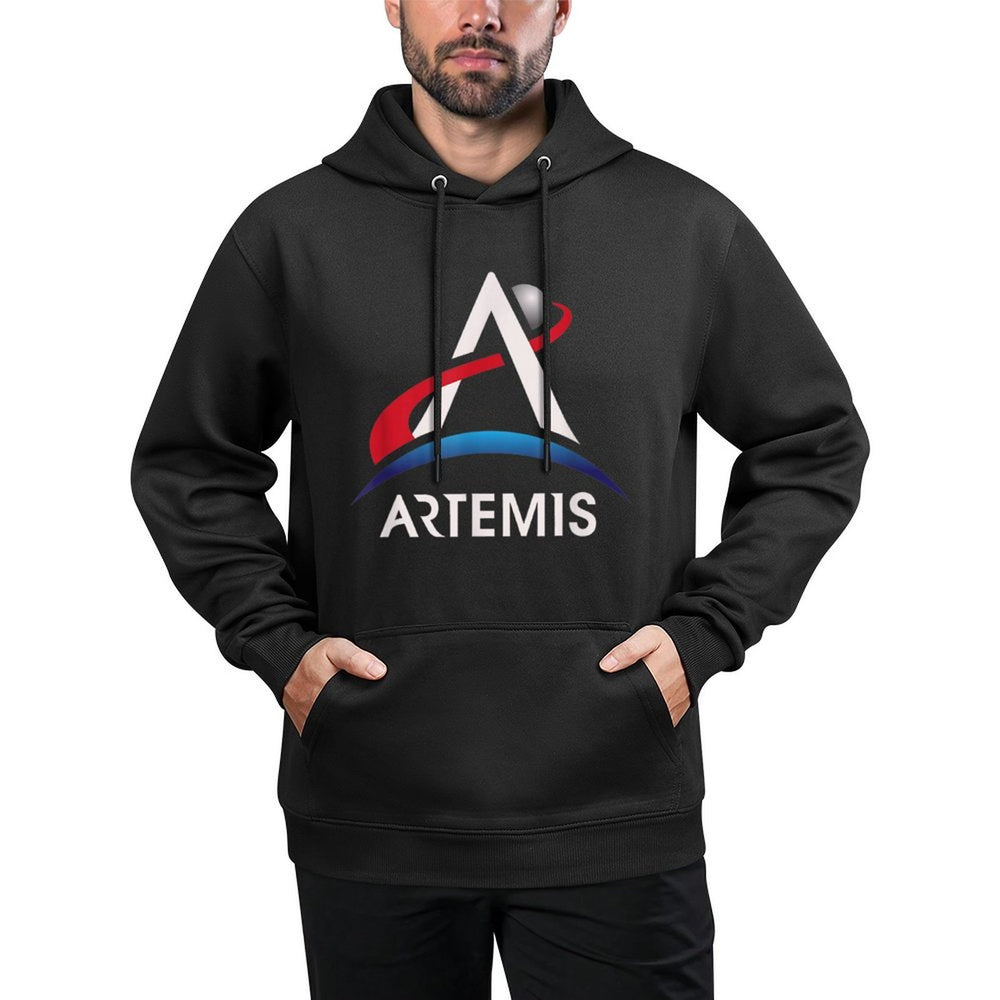 NASA Artemis Program Logo Official LT We Are Going Moon 2024 Machine Washable Hoodie