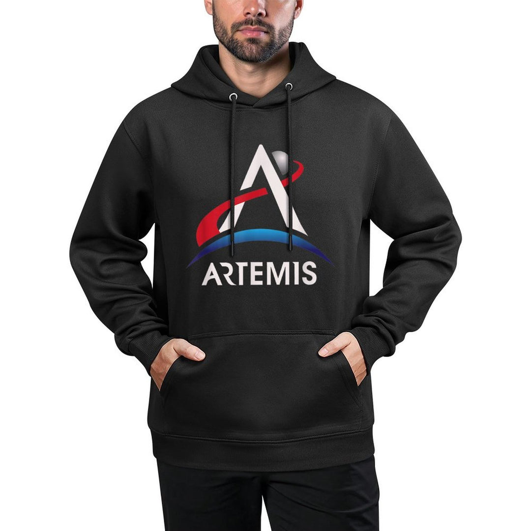 NASA Artemis Program Logo Official LT We Are Going Moon 2024 Machine Washable Hoodie
