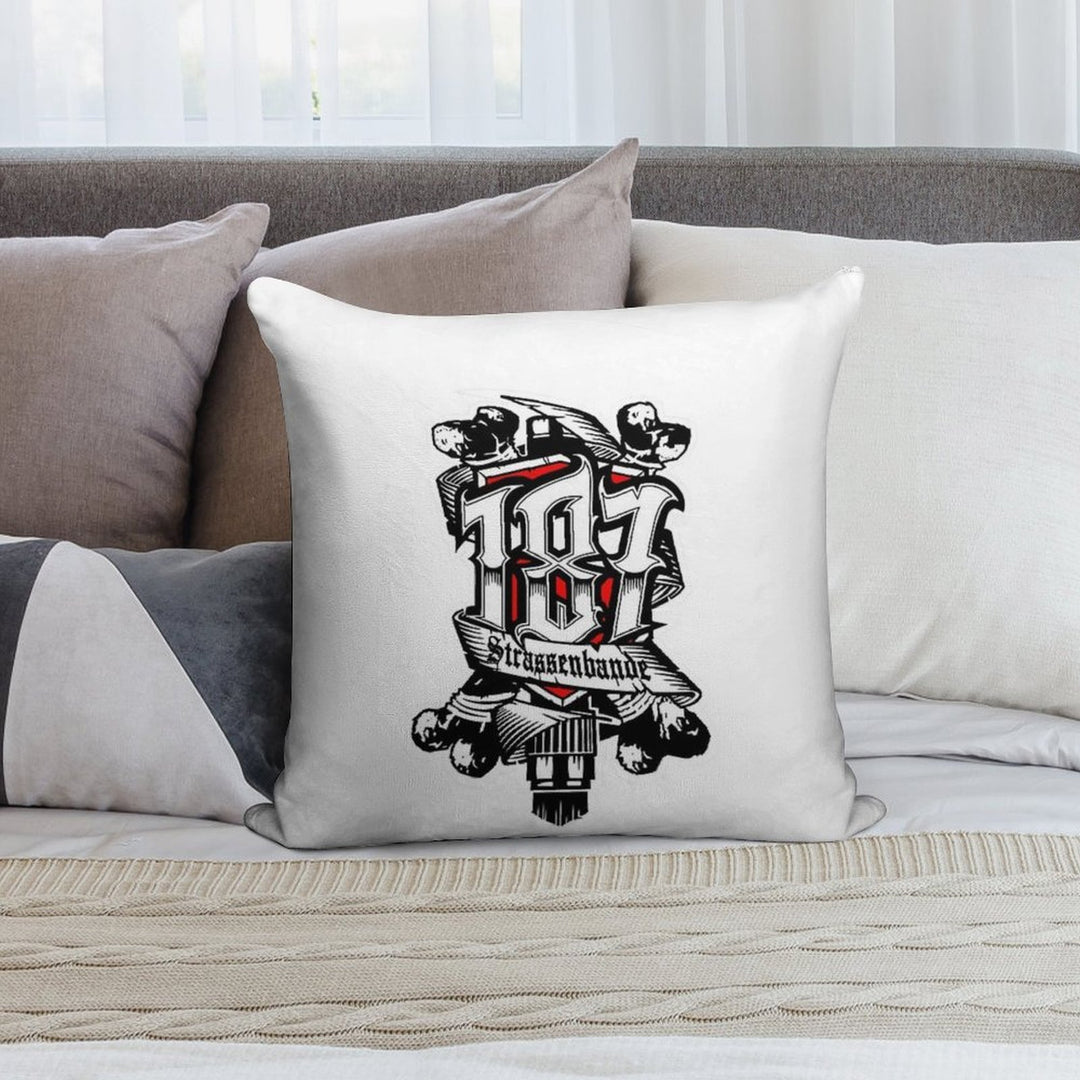 187 Smokezz Hiphop Soft Easy Maintenance Throw Pillow