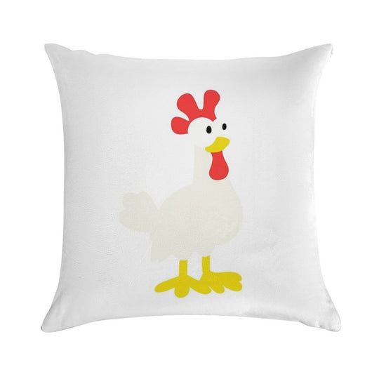 Hay Day Chicken Soft Washable Throw Pillow