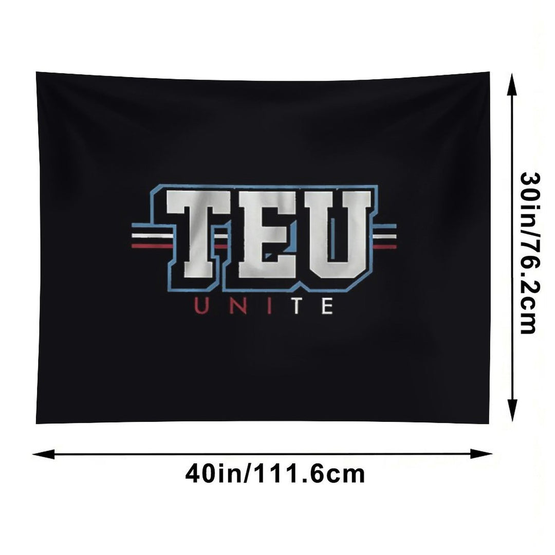 Tight End University TEU Unite Tapestry