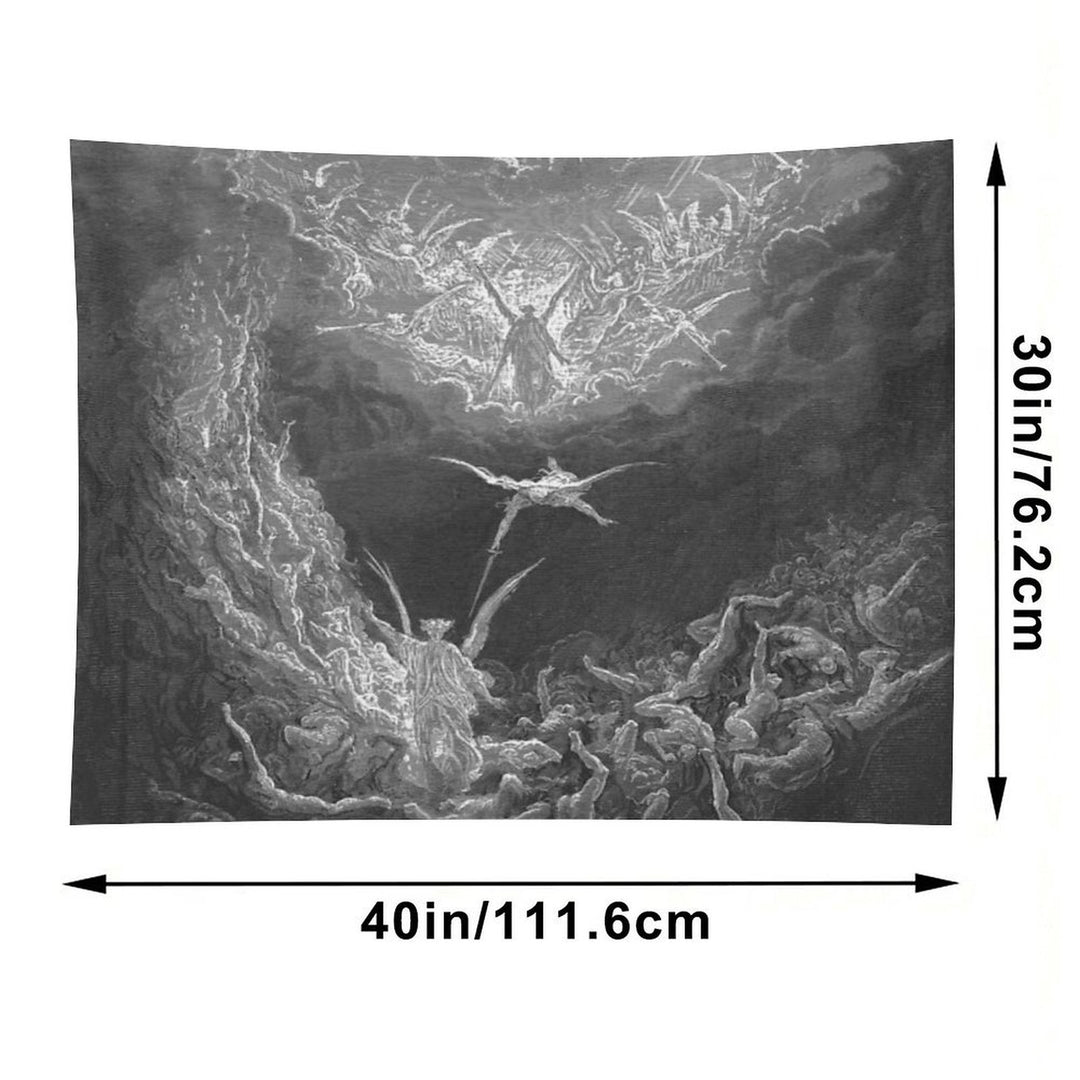 Gustave Dore La Sainte Bible Jugement Dernier Tapestry