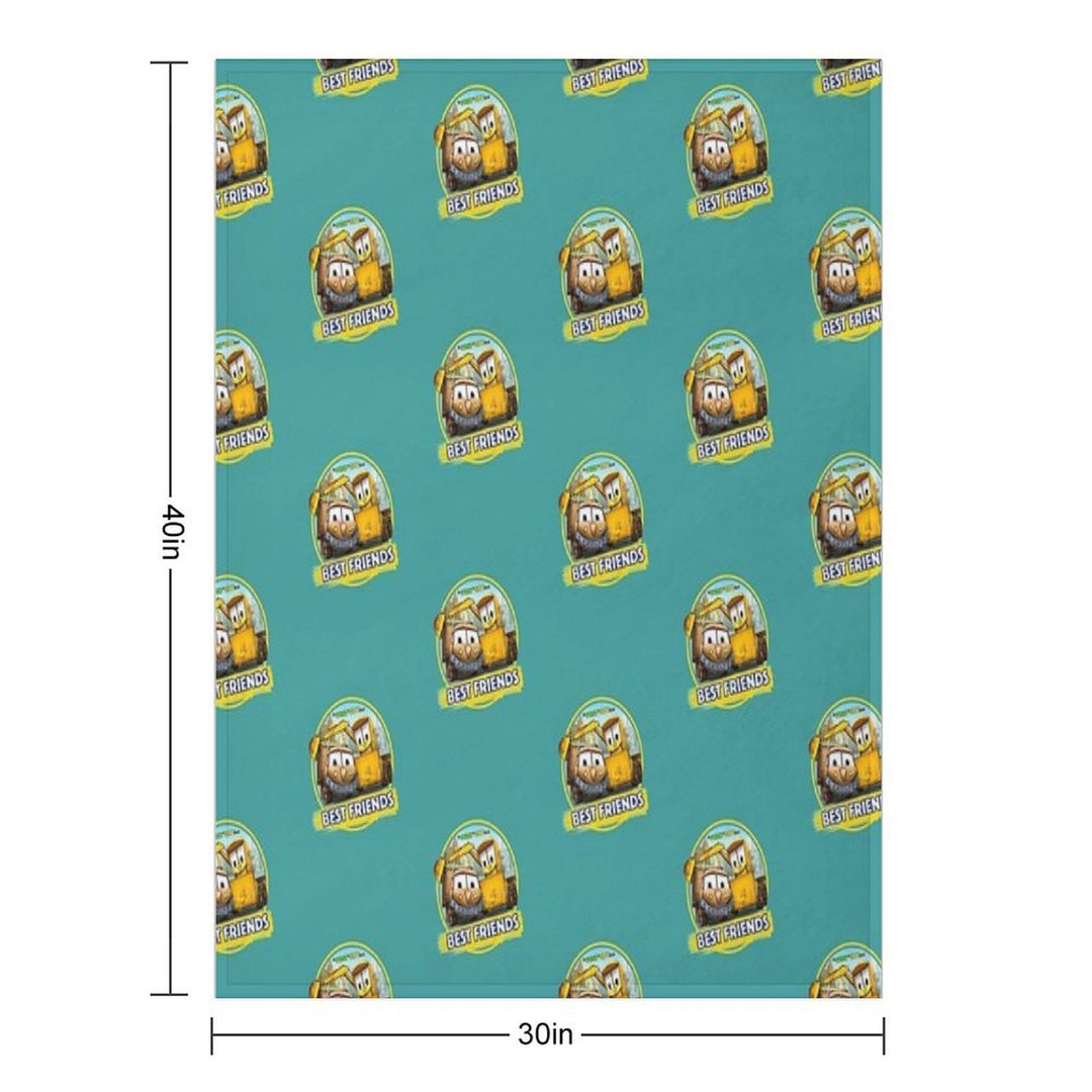 Kids The Stinky And Dirty Show - Best Friends Quick-dry Throw Blanket