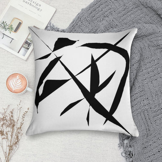 Abstract Soft Gift Ready Throw Pillow