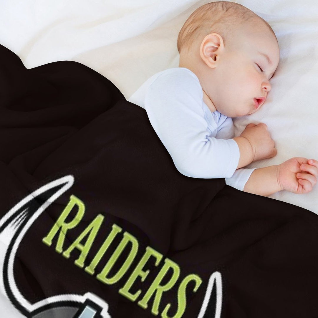 The Raiders Canberra Easy Care Throw Blanket