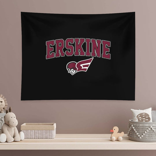 ERSKINE College Vintage Sports Design for Men Women Tapestry