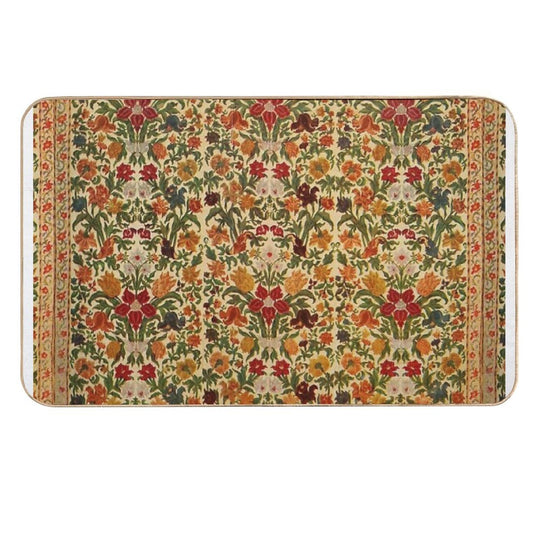 Yellow Boho Textile  Multi-Purpose Bath Mat