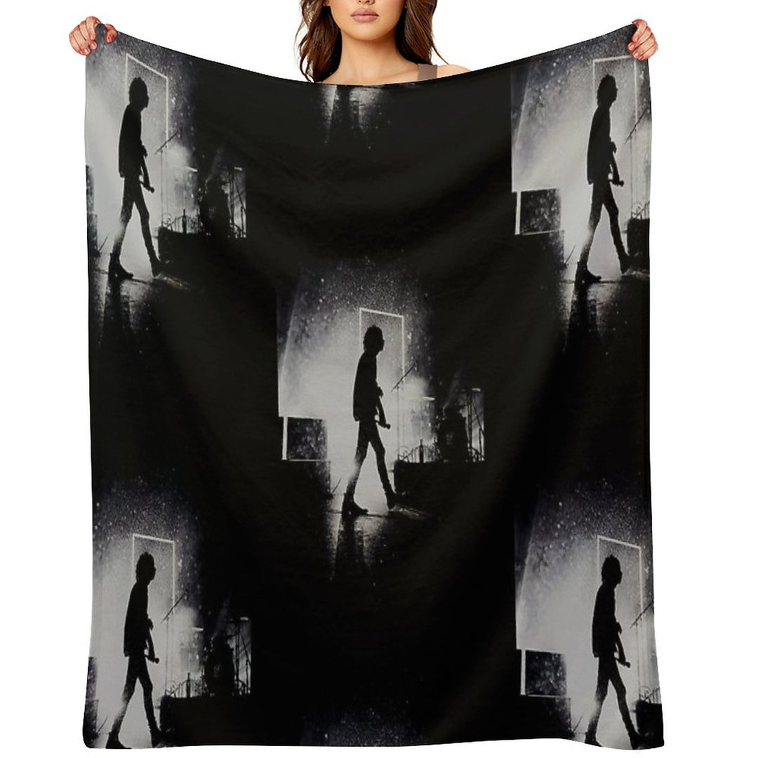 The 1975 Band Travel-friendly Throw Blanket
