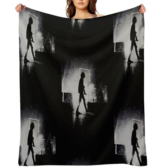 The 1975 Band Travel-friendly Throw Blanket