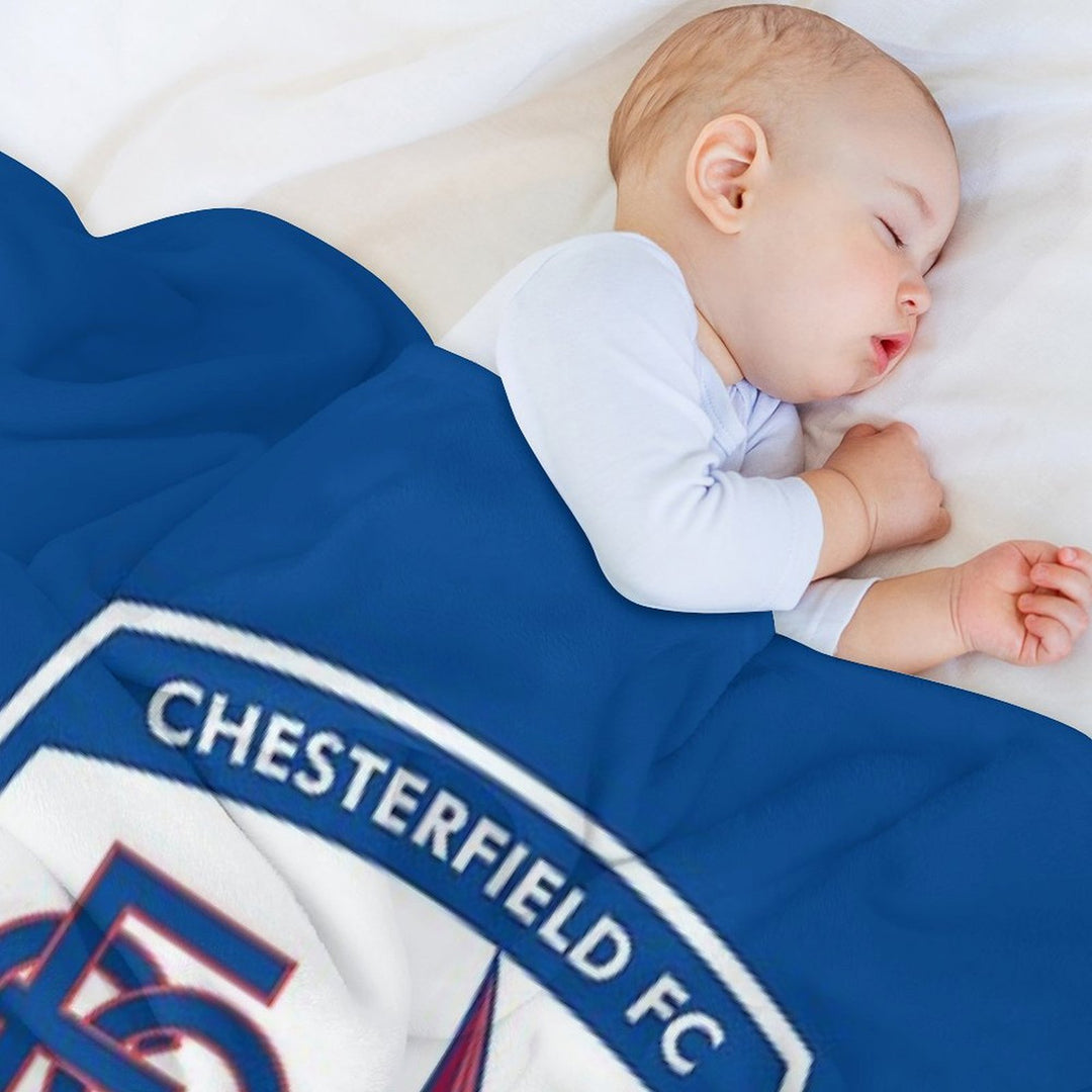 CHESTERFIELD FC Lightweight Throw Blanket