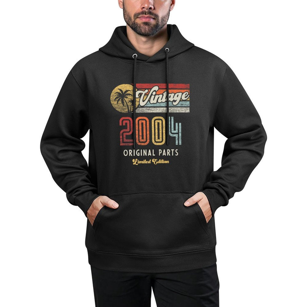 Vintage 2004 Original Parts Palms 21st Birthday Premium Customizable Surface Hoodie