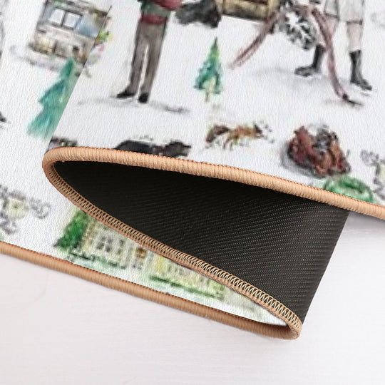 Lampoons Christmas  Easy Maintenance Bath Mat