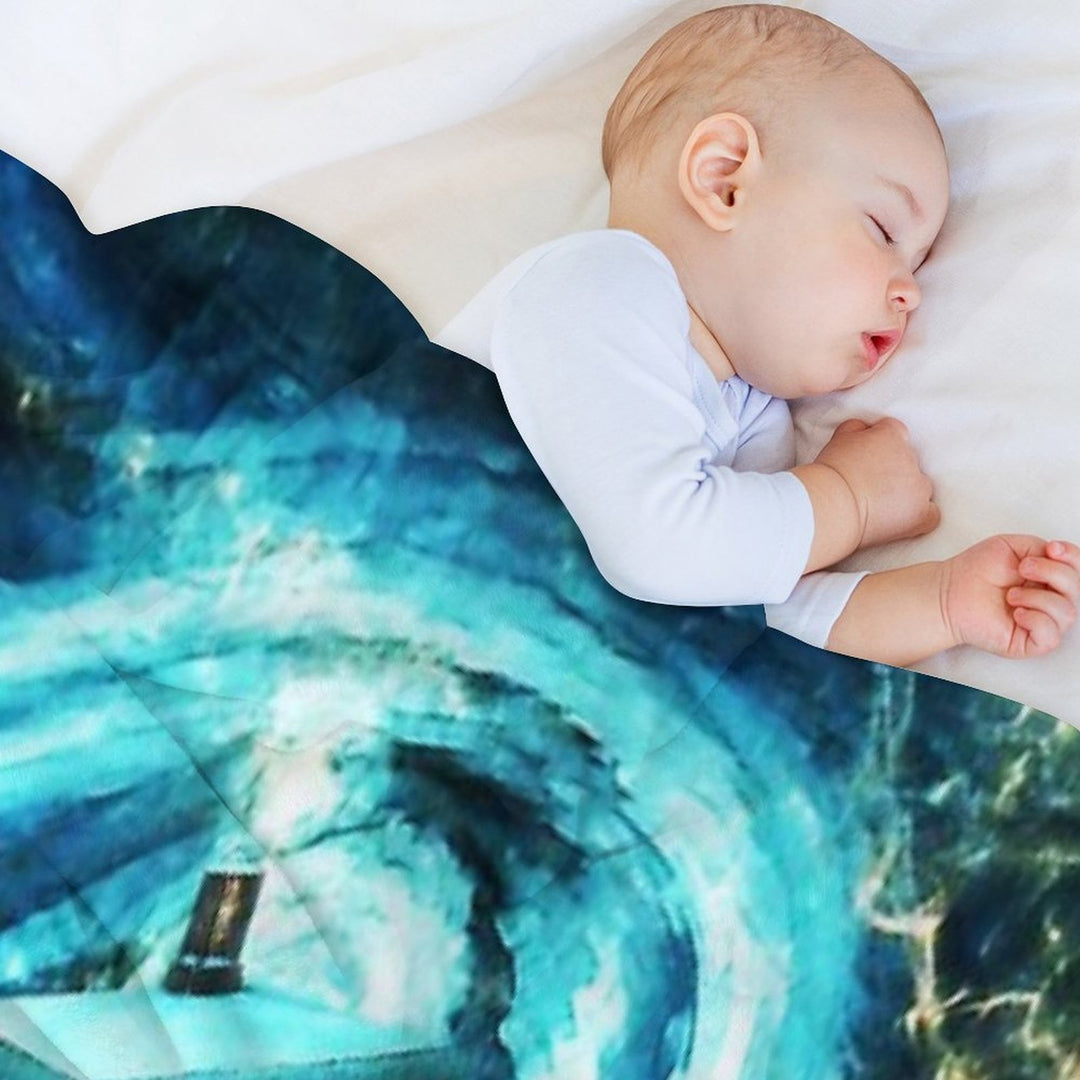 The Starry Night Compact Throw Blanket