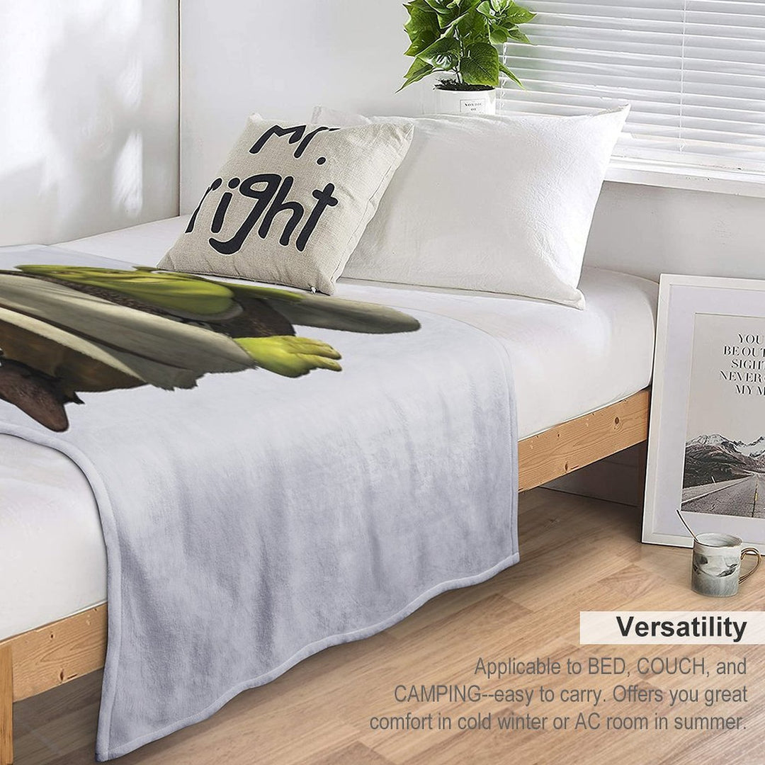 Come Into My Swamp - Shrek Plush Throw Blanket