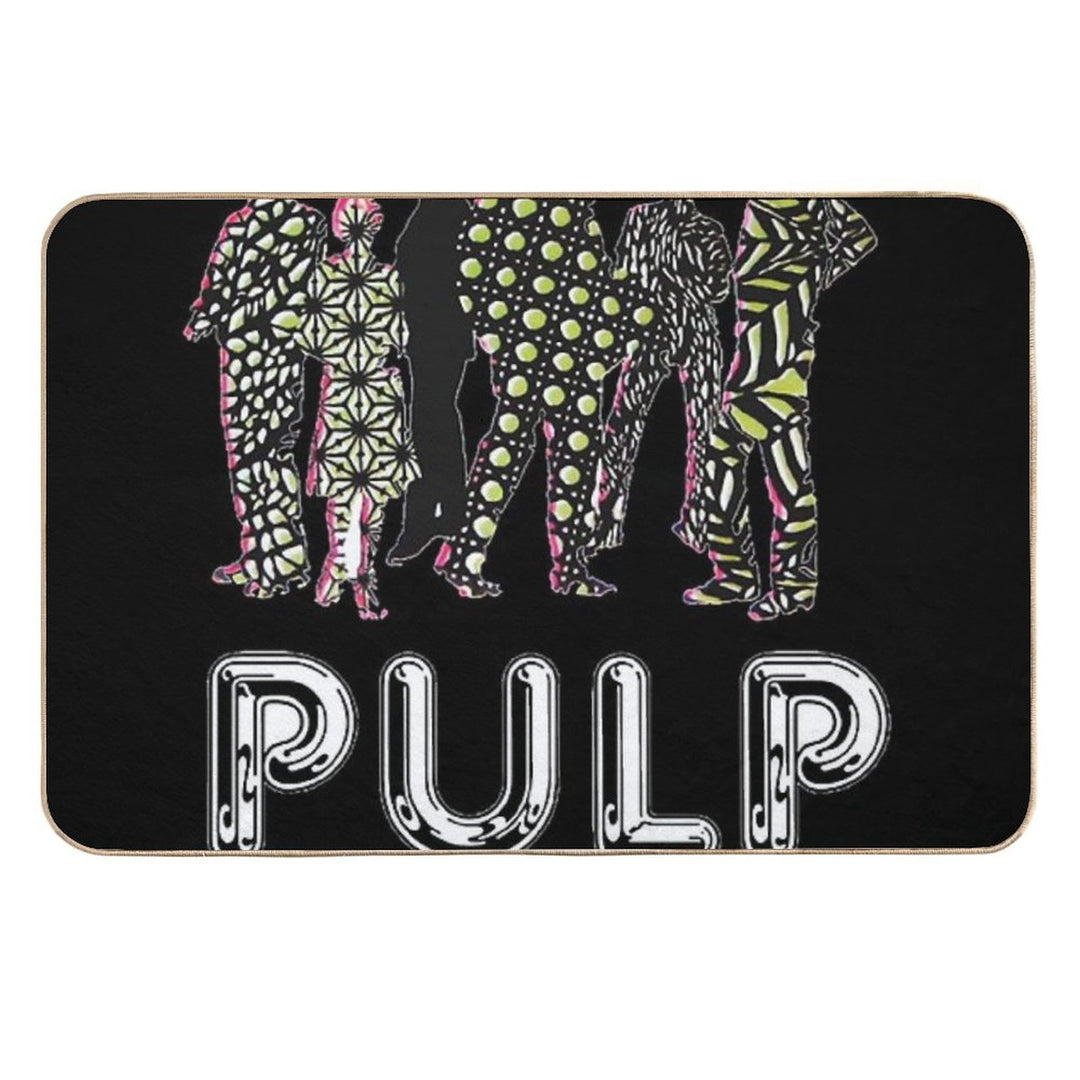 Custom Pulp Hits Band  Eco-Friendly Bath Mat