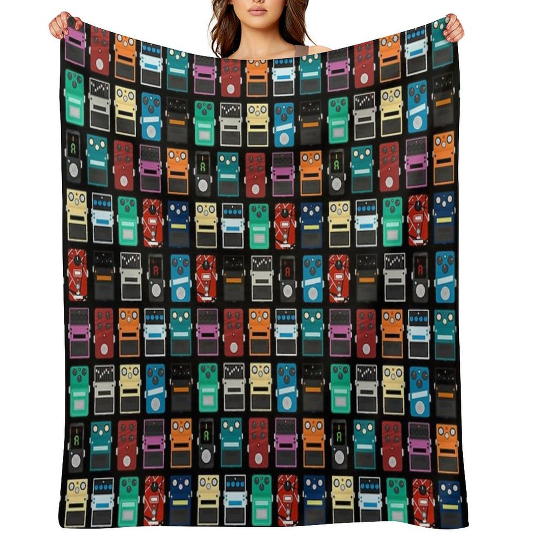 Pedal Board Compact Throw Blanket