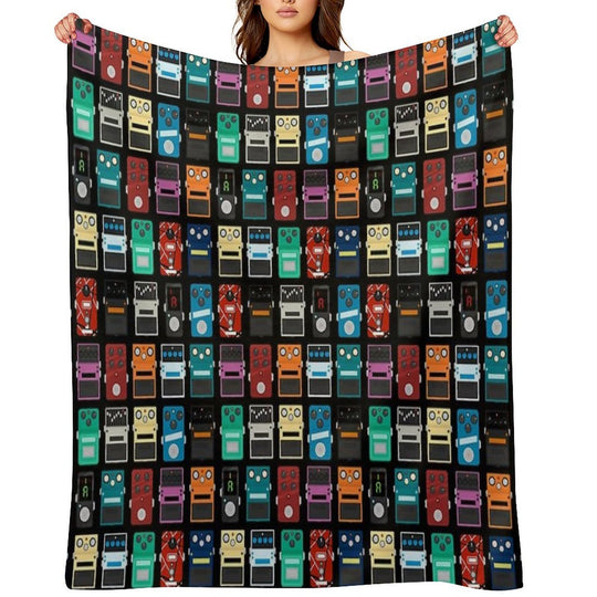 Pedal Board Compact Throw Blanket