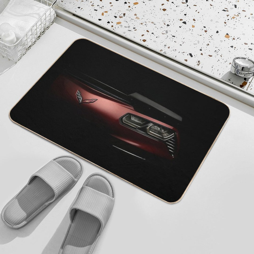 Corvette C7 Z06 Detail 1 - FDL Black  Versatile Bath Mat
