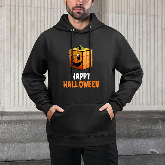 Happy Halloween Speed Cubing Puzzle Cuber Costume Unisex Design Hoodie