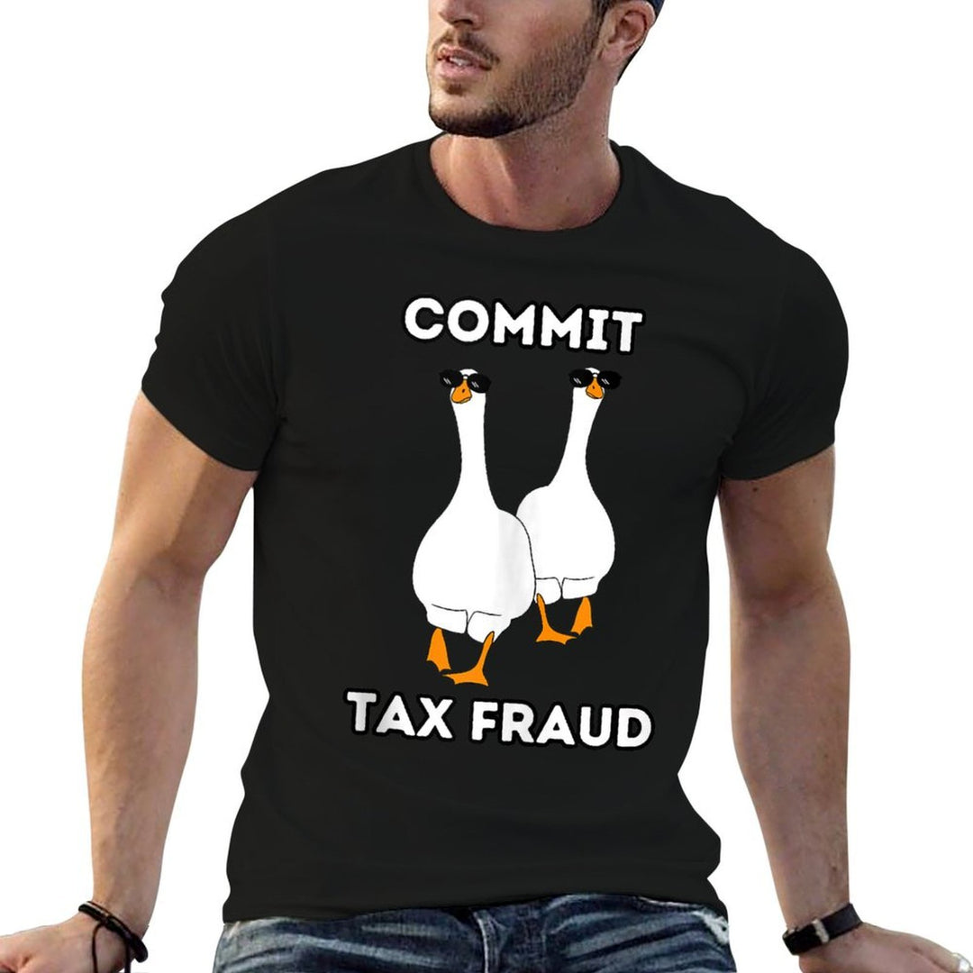 Commit Tax Fraud  Polyester Blend T-Shirt