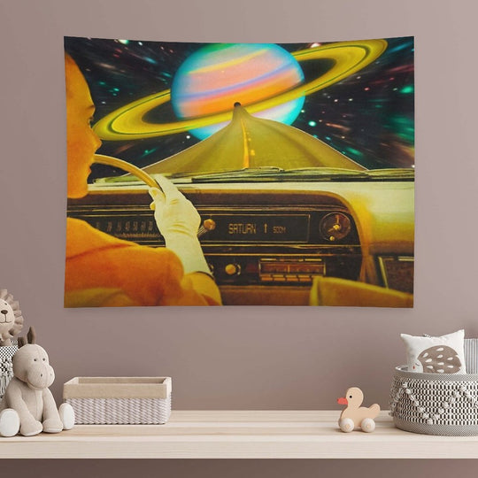 COMING HOME TO SATURN Tapestry