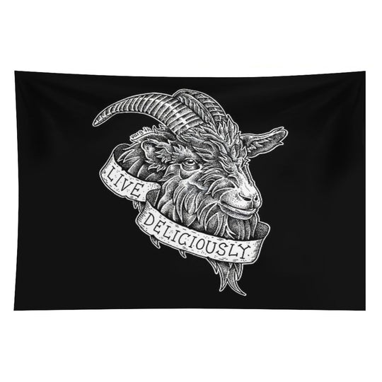 Live Deliciously Tapestry