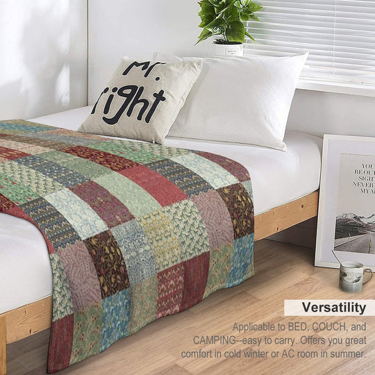 William Morris Pattern Collection Quick-dry Throw Blanket