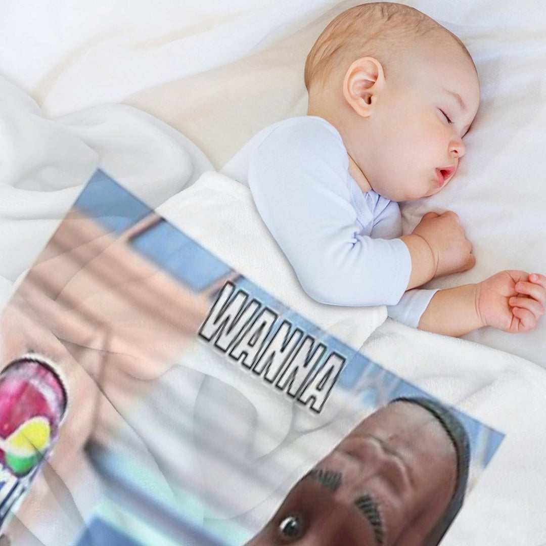 Sprite Cranberry - Wanna Sprite Cranberry Lightweight Throw Blanket