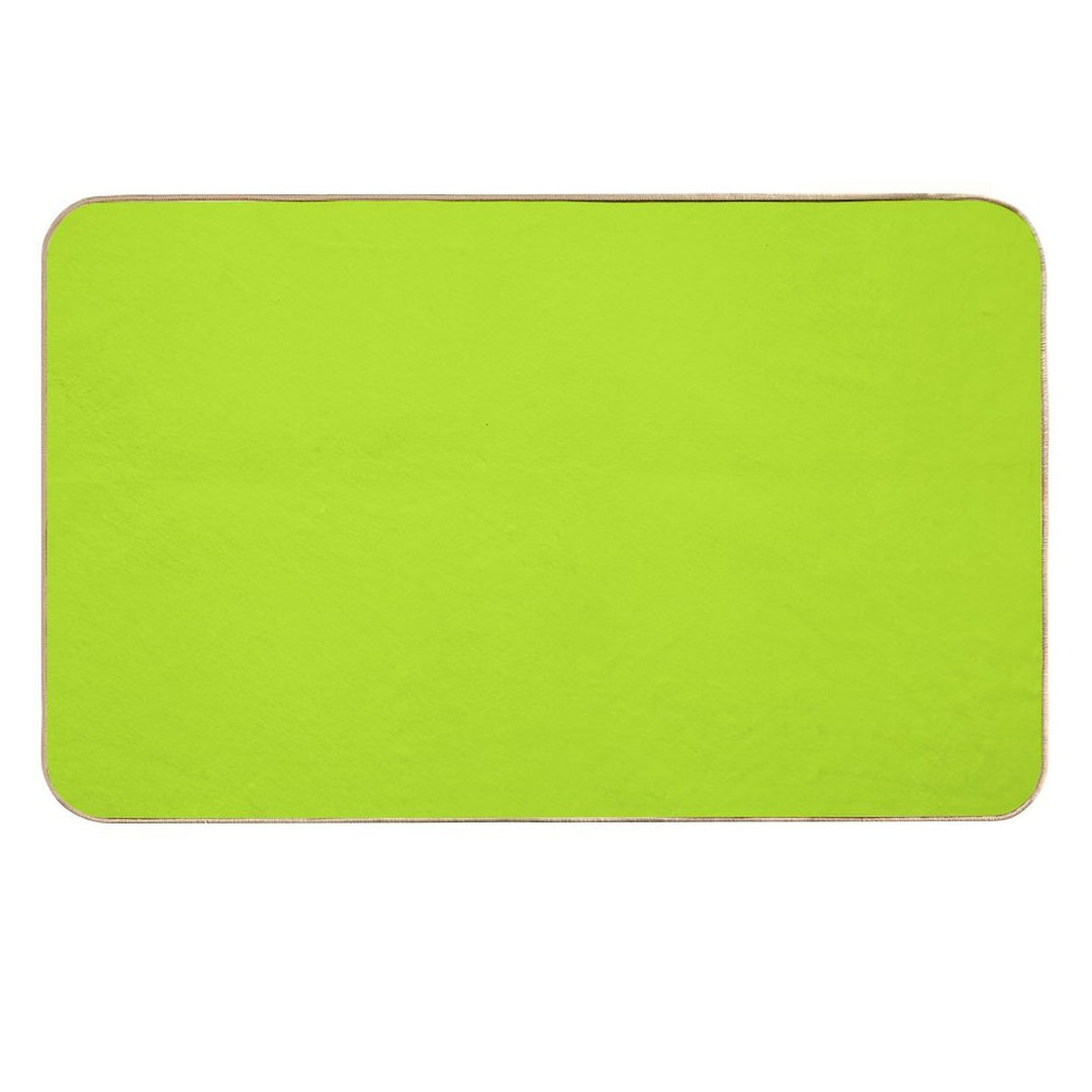 Lime Colored  Slip-Resistant Bath Mat