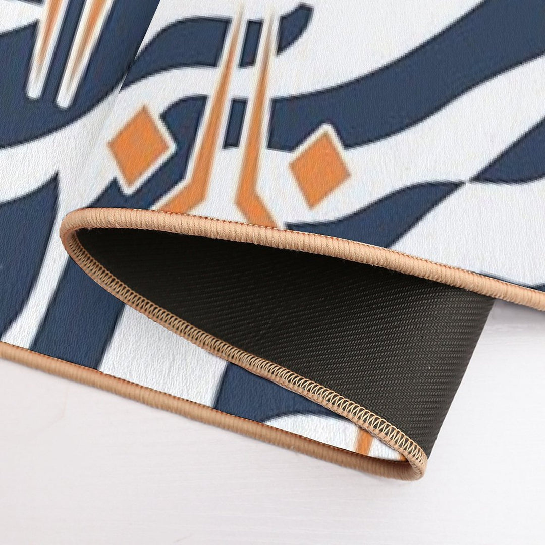 Ahsoka Tano Lekkus Pattern with Fulcrum Logo  Long-Lasting Bath Mat