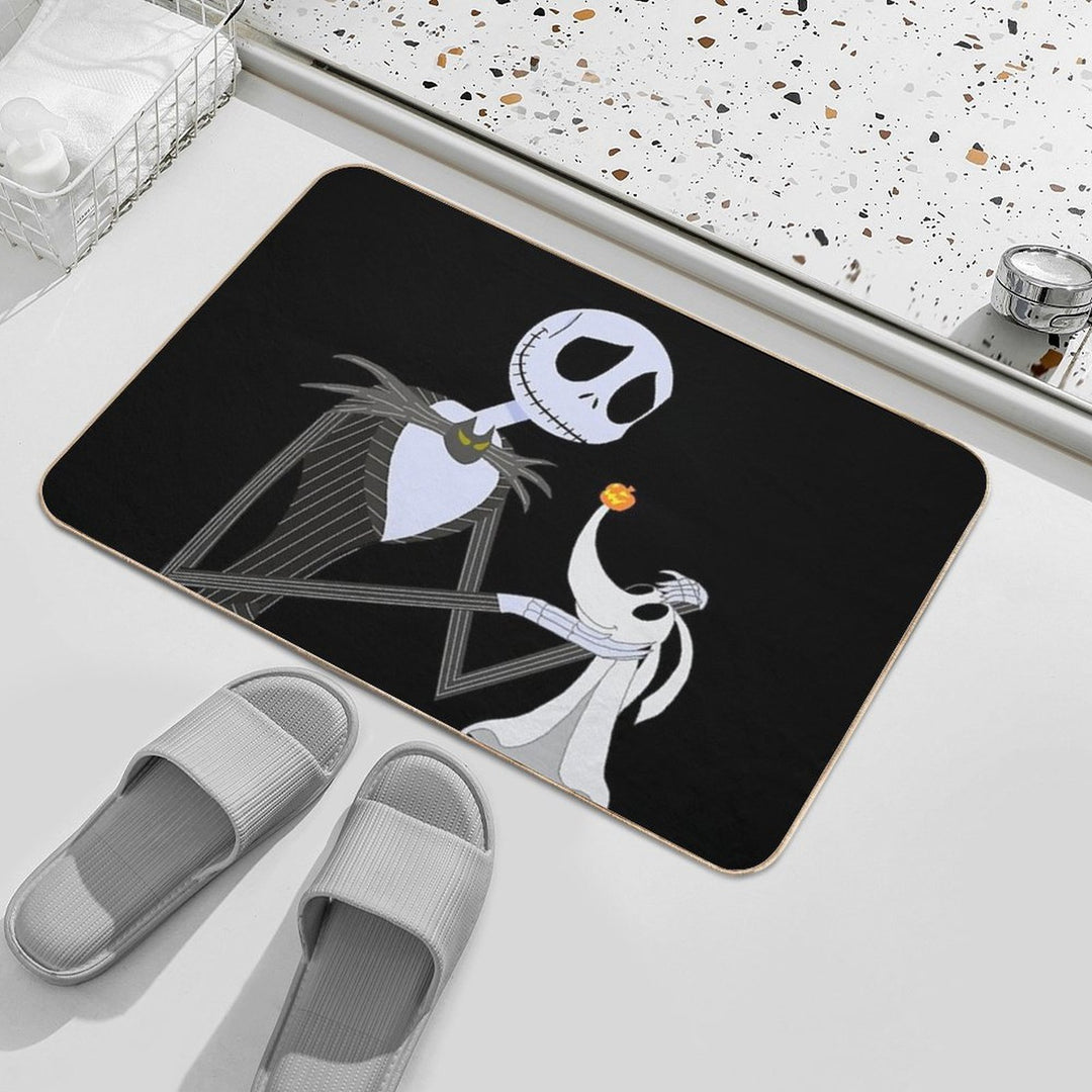 The Nightmare before Christmas Jack Petting And Bonding with Zero  High-Traffic Bath Mat