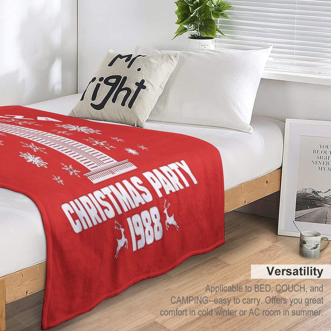 Nakatomi Plaza Shrink-resistant Throw Blanket