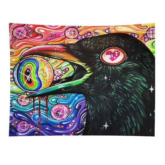 GlitterCrow Tapestry