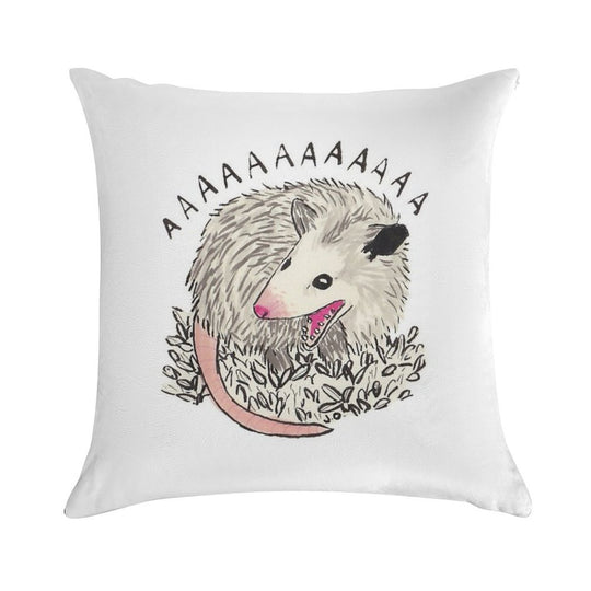 He Scream Soft Multiple Sizes Throw Pillow