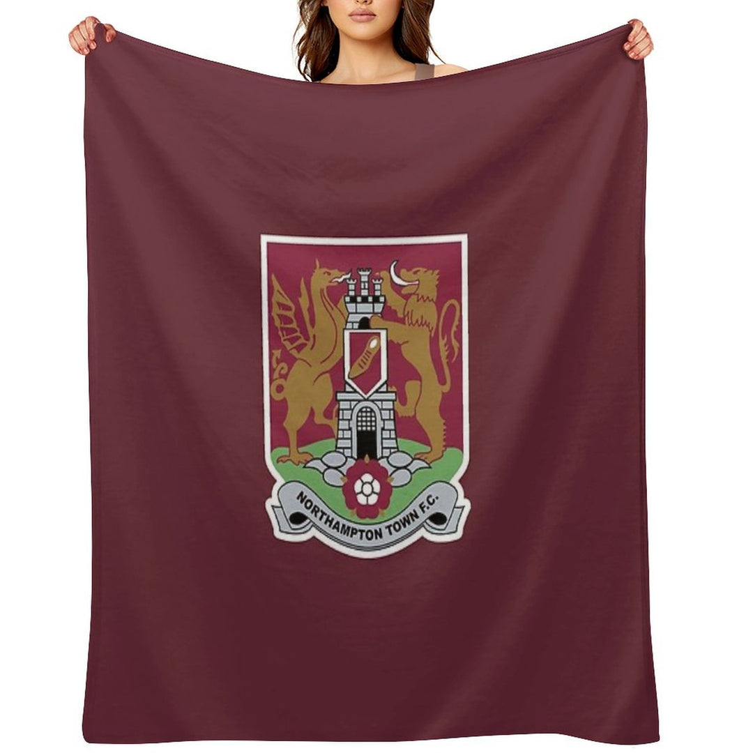 Northampton Town FC Lightweight Throw Blanket