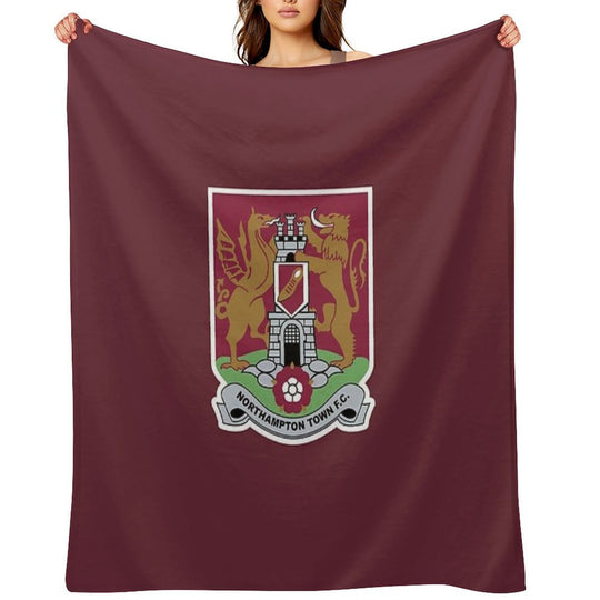 Northampton Town FC Lightweight Throw Blanket
