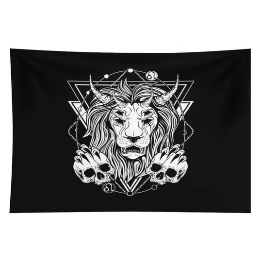 Zodiac Leo Tapestry