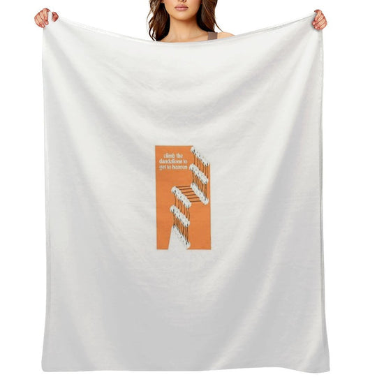 Dandelions Quick-dry Throw Blanket