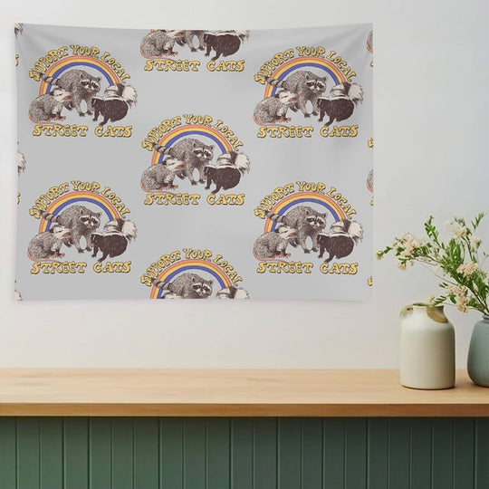 Street Cats Tapestry