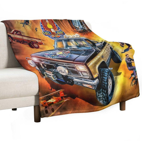 The Fall Guy Premium Throw Blanket